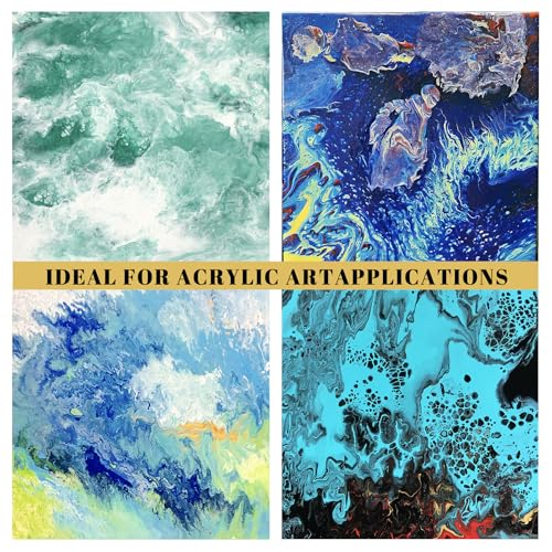 6 oz Silicone Pouring Oil for Art, 100% Silicone Cell Activator