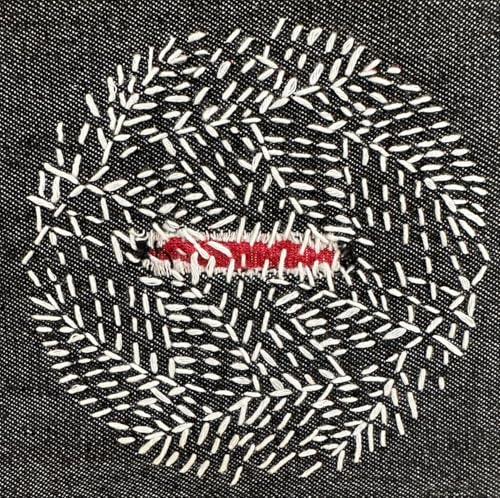 Sashiko Stencil Embroidery Stencils for Crafts Reusable 8"x6" - style: Sashiko