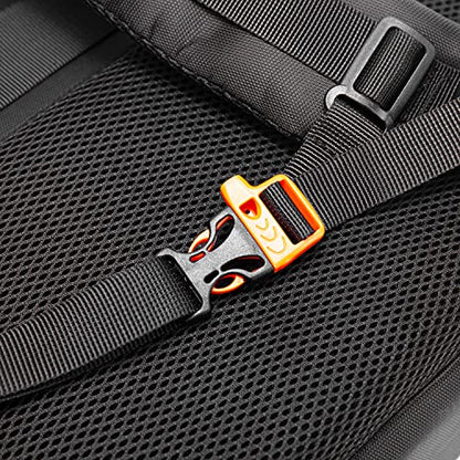 Waterproof Shockproof DJI FPV Backpack Portable Hard Case for DJI FPV Combo Drone, Remote Controller, Batteries, FPV Bag with YKK Zipper (Metal Grey)