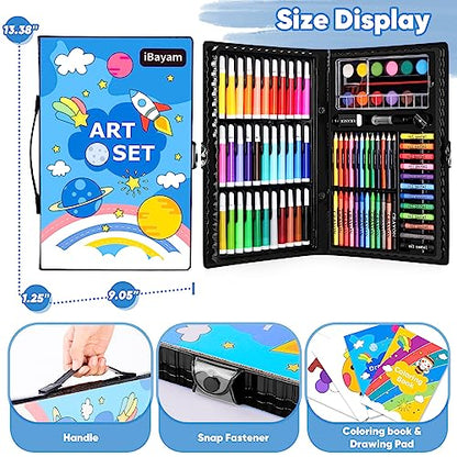 iBayam Art Supplies, 149-Pack Drawing Kit Painting Art Set Art Kits Gifts - color: Black