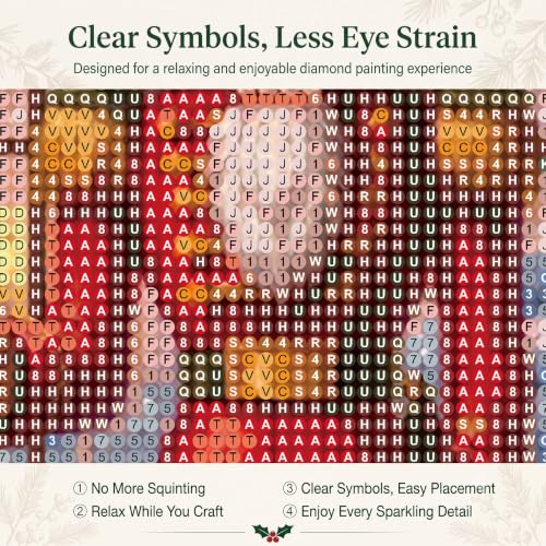 Christmas Diamond Art Kits for Adults, Holiday Nutcracker Diamond Painting - color: HS058-1