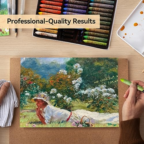 Paul Rubens Oil Pastels, 60 Colors Oil Pastels for Artists and Beginners - color: 60 Colors