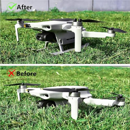 Mini 4K 2SE Landing Gear - for DJI Mavic Mini 2 Mini SE Mini 2 Se Mini 4K Drone Accessories Foldable Extension Kit Quick-Release Landings Gears Legs - size: Mini 2SE/4K Landing Gear