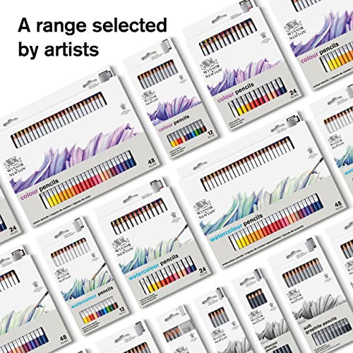 Winsor & Newton Studio Collection, Graphite Pencils, Set of 6 - style: 6 Graphite Pencils