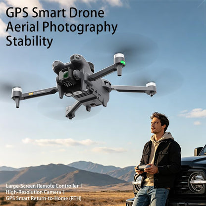 Airdrop Drone with HD Camera for Adults, Gesture Control, Obstacle Avoidance, One-Key Payload Drop Delivery Function, Fishing Drone with Screen on Controller, Foldable RC Quadcopter with Auto Return, Ideal for Outdoor Shooting Camping Fishing Gift Deliver