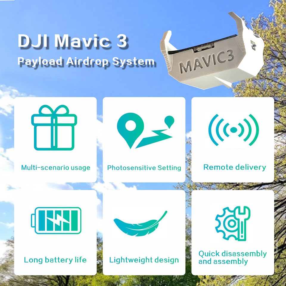 DJI Mavic 3 Payload Airdrop System, Compatible With Mavic 3 - color: Mavic 3