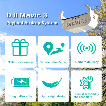 DJI Mavic 3 Payload Airdrop System, Compatible With Mavic 3 - color: Mavic 3