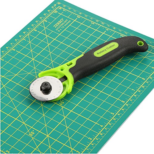 ZERRO Cutting Mat 12" x 9" Self Healing Rotary Cutting Mat A4 - size: 12"L x 9"W