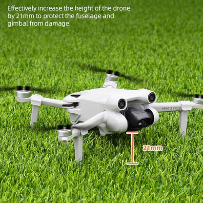 CAPART Landing Legs for DJI Mini 3 Pro Accessories, Quick Release Landing Gear Extended Feet Replacement