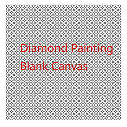 5Pcs/Lot 30x40CM Diamond Painting Canvas with Glue, Round/Square Blank Grid Canvas Empty for Customized Projects - color: Round Canvas, size: 30x40CM-5PCS
