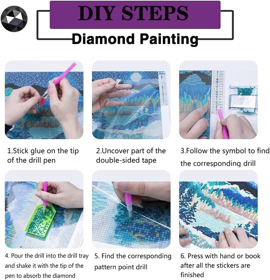 WUSARPLY Cherry Diamond Painting Kits for Beginner Adults - color: YH024