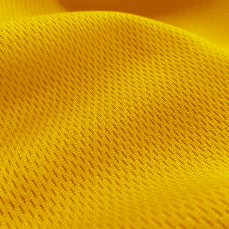 Pico Textiles 1 Yard Bolt Gold Dimple Mesh Athletic Jersey Fabric - color: Gold, size: 1 Yard Bolt