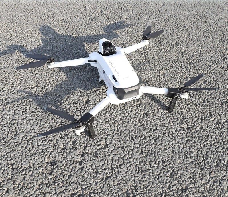 BTG Landing Legs & Propeller Holder Strap Compatible with insta360 Antigravity A1 Drone Accessories Propeller Strap Holder Guard Landing Legs Extension