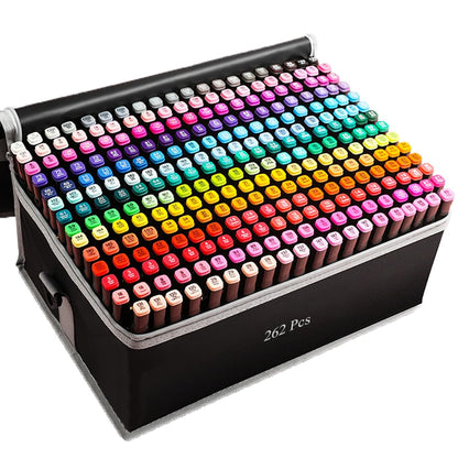 Alcohol Markers, 262 Colors Art Drawing Markers Set for Kids Adults