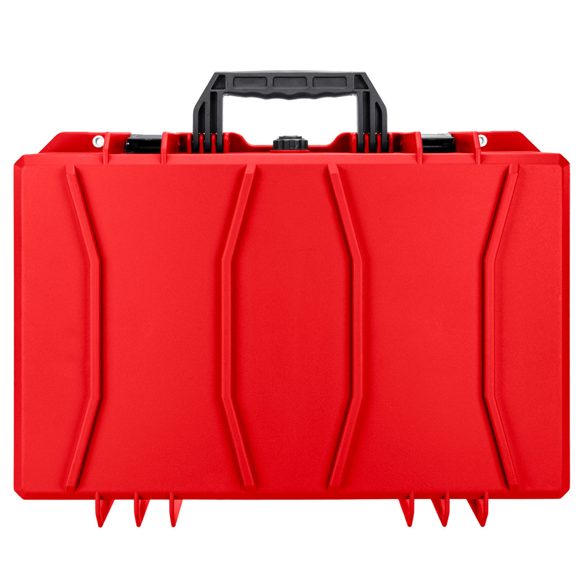 Eylar 21.6" Intact Series Carry-On Hard Camera Case, Lightweight and Durable Stacker Design with Foam (Red) - color: Red